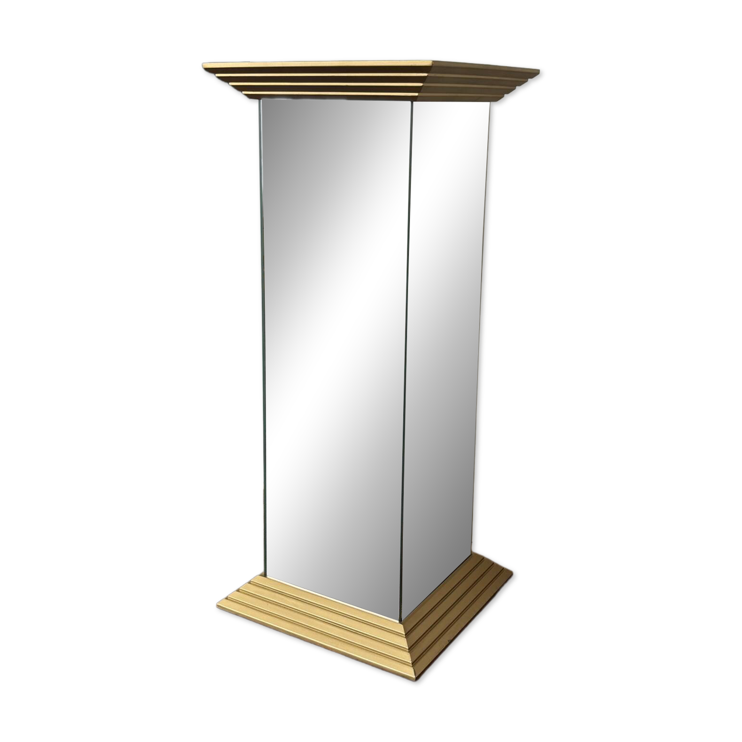 Hollywood Regency style mirror console table