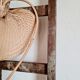 Old wooden scale right and painting presence