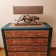 Commode vintage relookée 4 tiroirs
