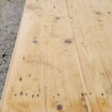 Old rustic farm table 2 drawers 1900s - 1m62