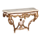 French lacquered and painted console in Louis XV style