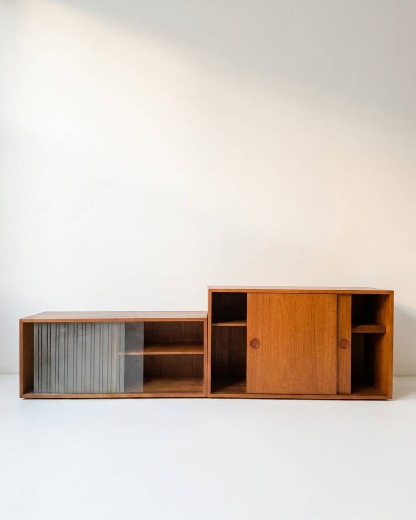 Modular wall system by kai kristiansen - fm møbler