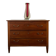 Commode en noyer français du XVIIIe siècle
