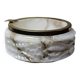 Small alabaster ashtray, vintage Hollywood Regency/Mid Century.