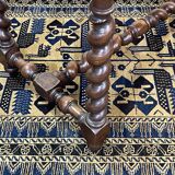 Henry II oak desk table from the early 20th century