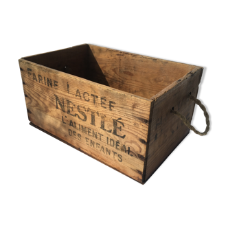 Old wooden Nestlé