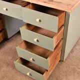 Industrial old desk Workbench