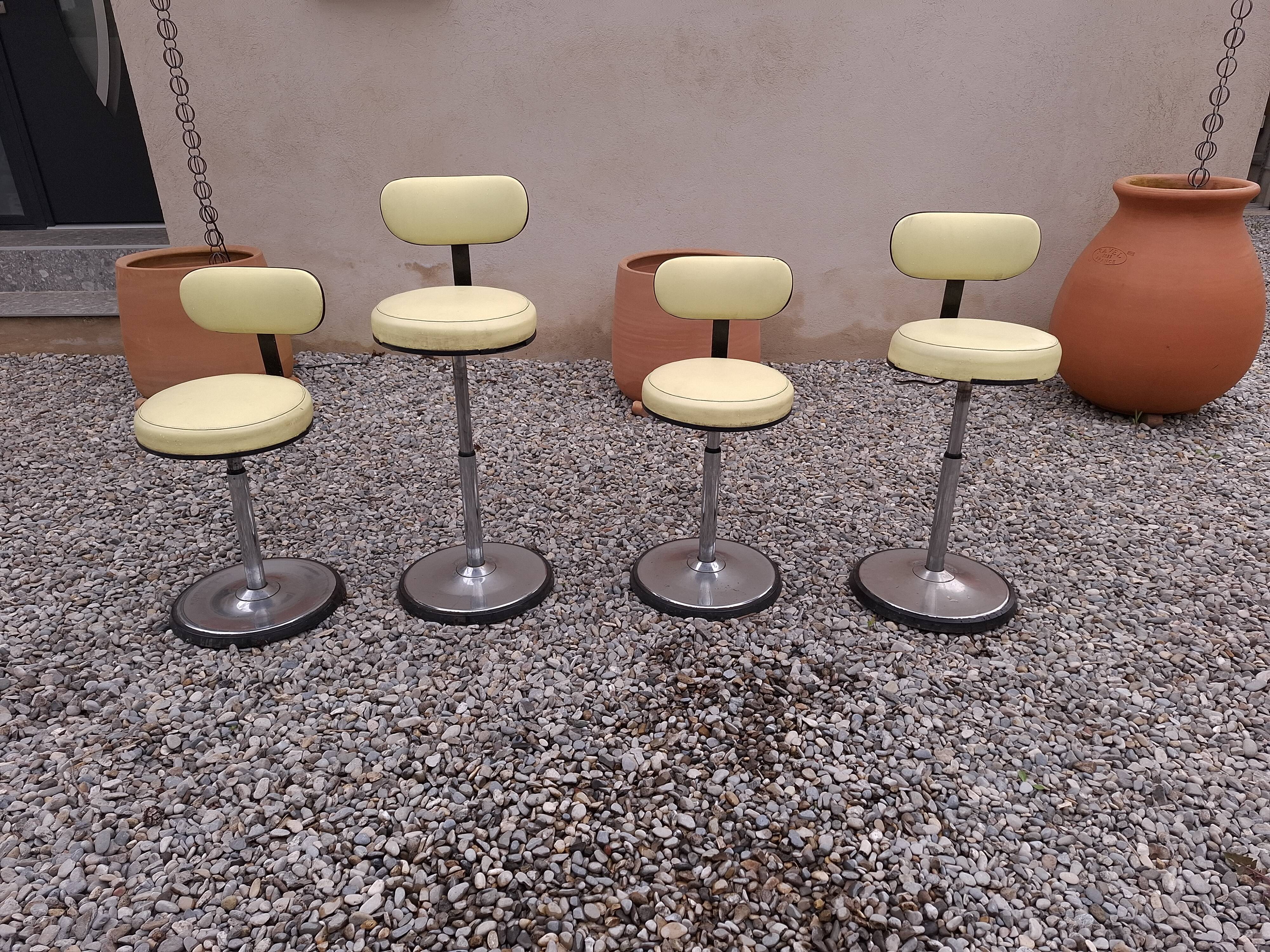 4 Tabourets vintages Mirima