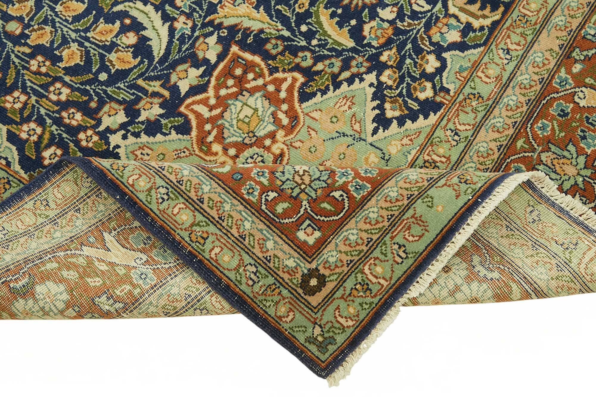Tapis vintage en laine turque Kayseri 193 cm x 276 cm