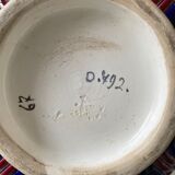 Cache-pot émaux de Longwy
