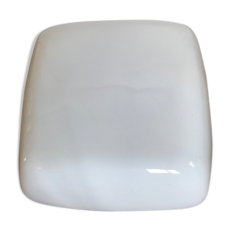 Vintage square opaline sconce