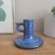La Redoute x Selency ceramic candle holder 02 blue