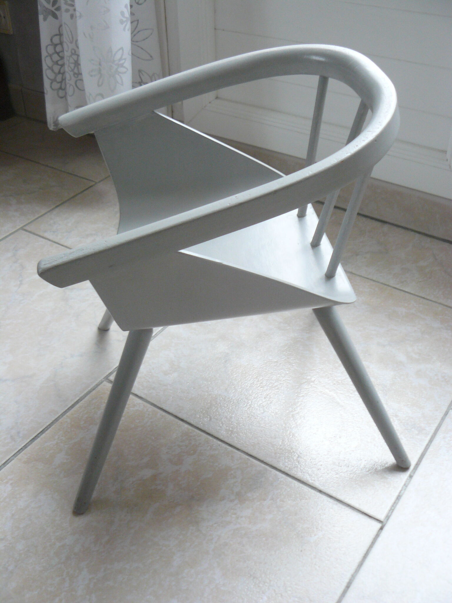 Wooden armchair for children