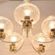 Mid-century chandelier by instala jilove u decina,1970's.