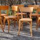 8 chairs bistro Luterma years 50/60