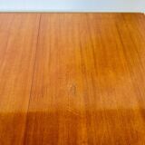 Vintage Scandinavian teak dining table 1960
