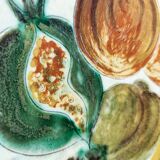 Plato de cerámica "Puigdemont". España 1970s.