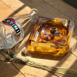 Martini advertising decanter and ashtray