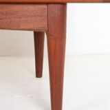 Bernhard Pedersen & Søn teak sideboard with tambour doors / Danish Mid-Century Modern design / 1960s