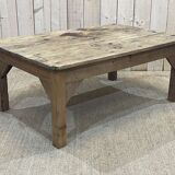 Coffee table in fir early XXth