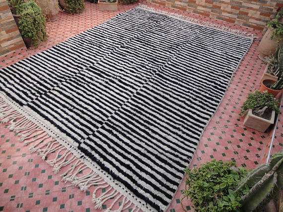 Carpet beni ourain 341 x 254 cm