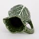 Vintage Silea Cabbage Leaf Pitcher Jug