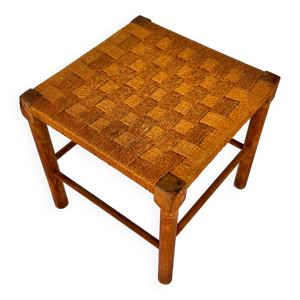 Tabouret en pin massif