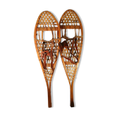 Paire de raquettes à neige vintage