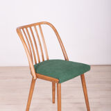 Green Dining Chairs by Antonín Šuman for Ton, 1960