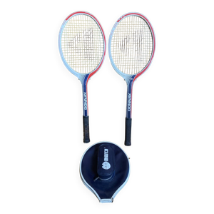 Paire Raquette Tennis Ancienne