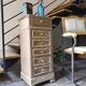Solid wood storage unit