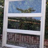 Wooden canopy 3 windows with bellows and abbatant