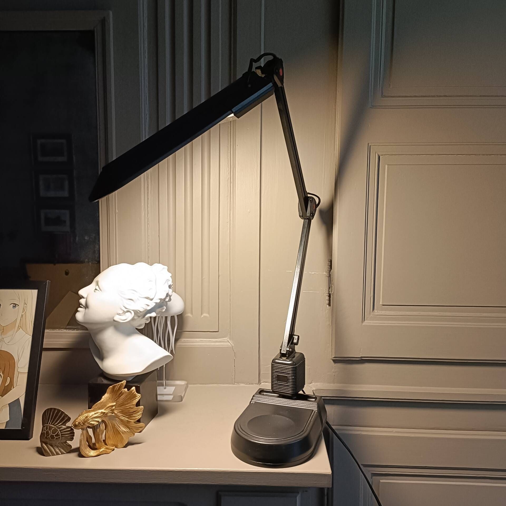 Lampe de bureau Unilux vintage