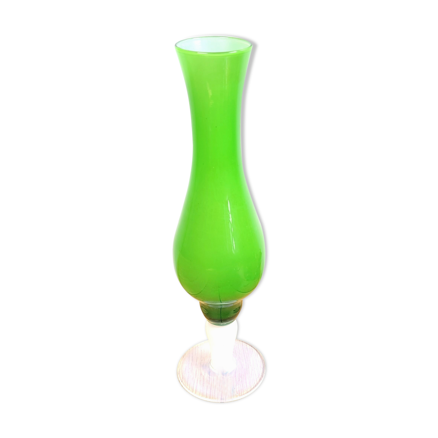 Opaline soliflore vase