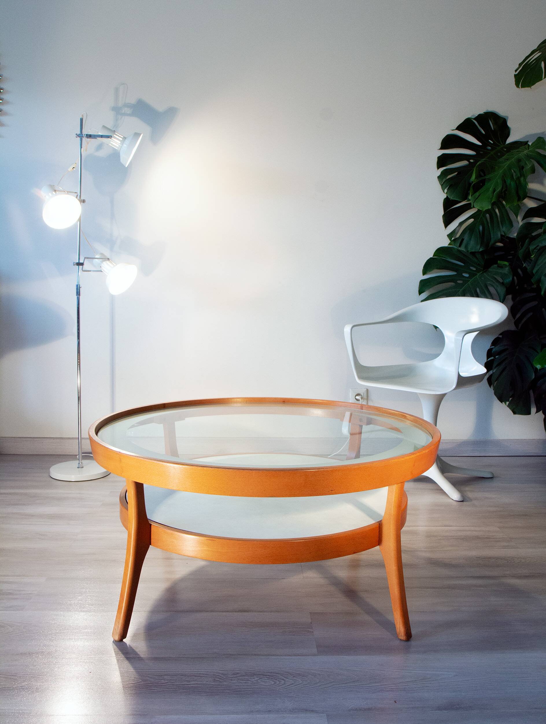 Baumann coffee table designed by Pagnon Pelhaître, 1990