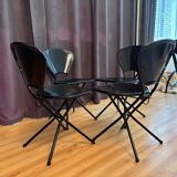 Set of four Sebastian chairs designed by Niels Gammelgaard, Ikea, Sweden, 1