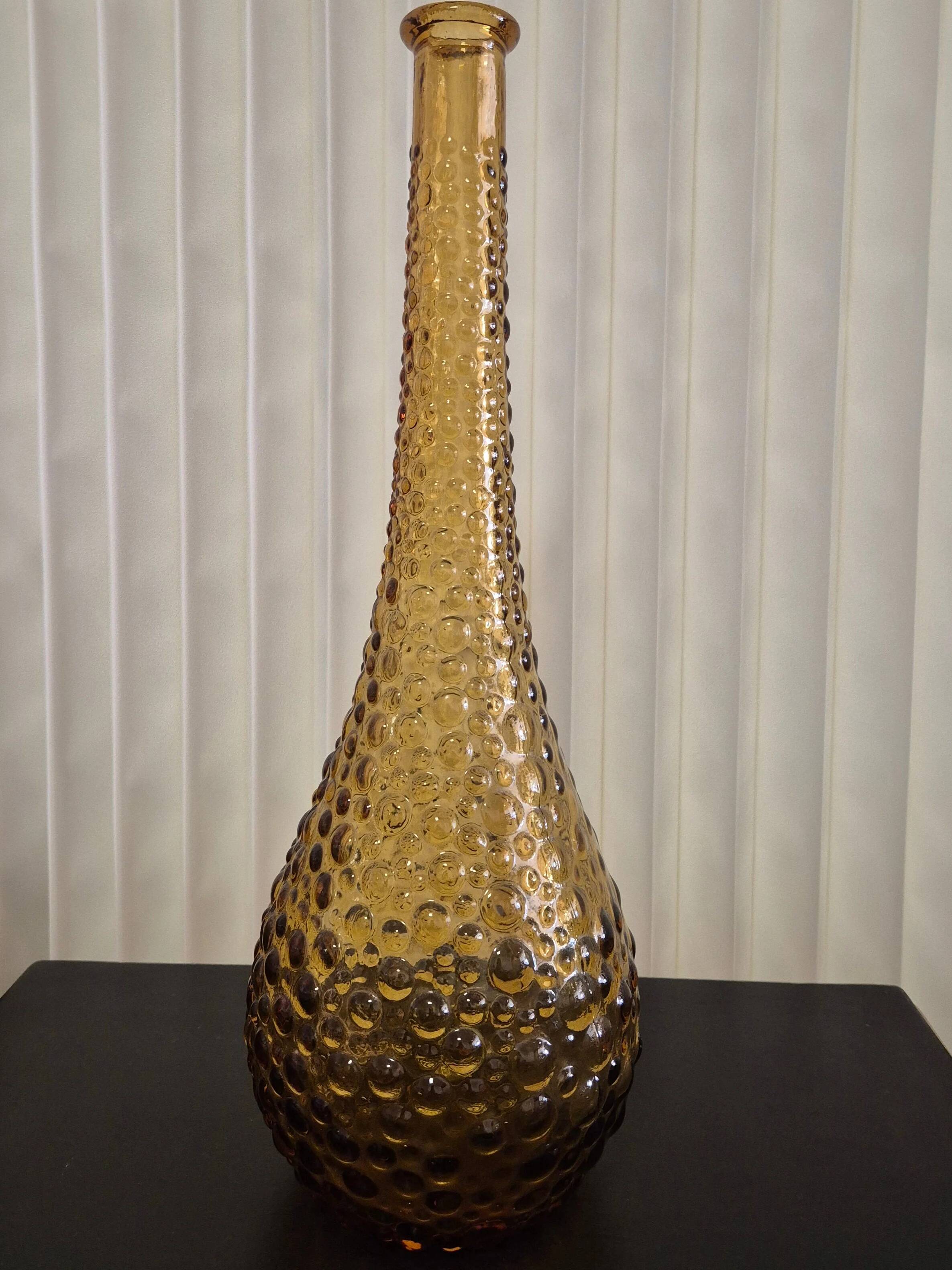 Glass carafe from Empoli, Italy