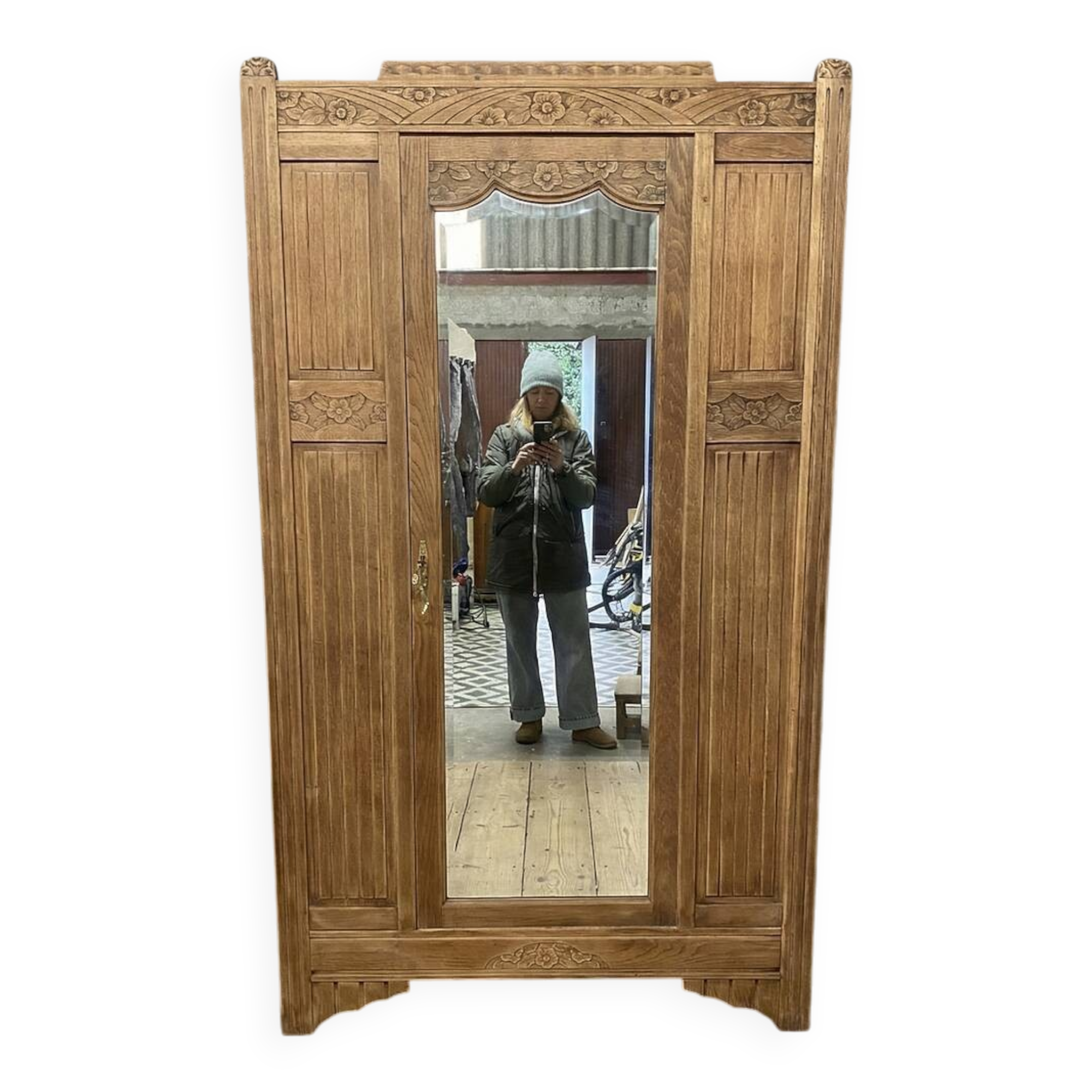 Large Art Deco wardrobe