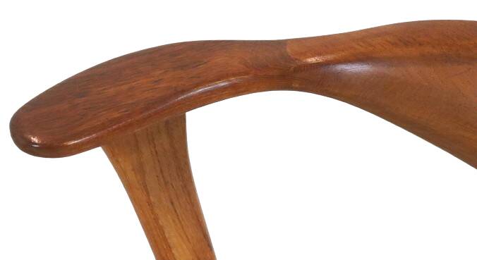 Set van 6 Erik Kirkegaard voor Høng Stolefabrik stoelen model 49