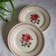 Lot no. 2 of 6 Germaine de Badonviller dessert plates