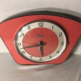 Ancient clock pendulum bayard red key vintage 50s formica