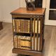 mahogany revolving bookcase