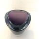 Mini purple crystal vase, 1970