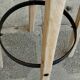 HIGH WOODEN STOOL