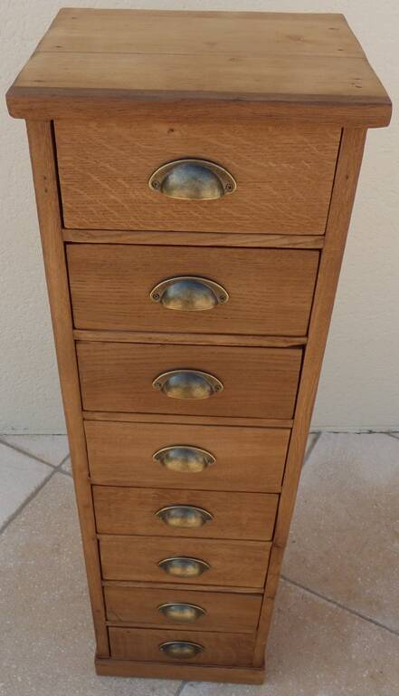 8-drawer craft cabinet - Fully restored