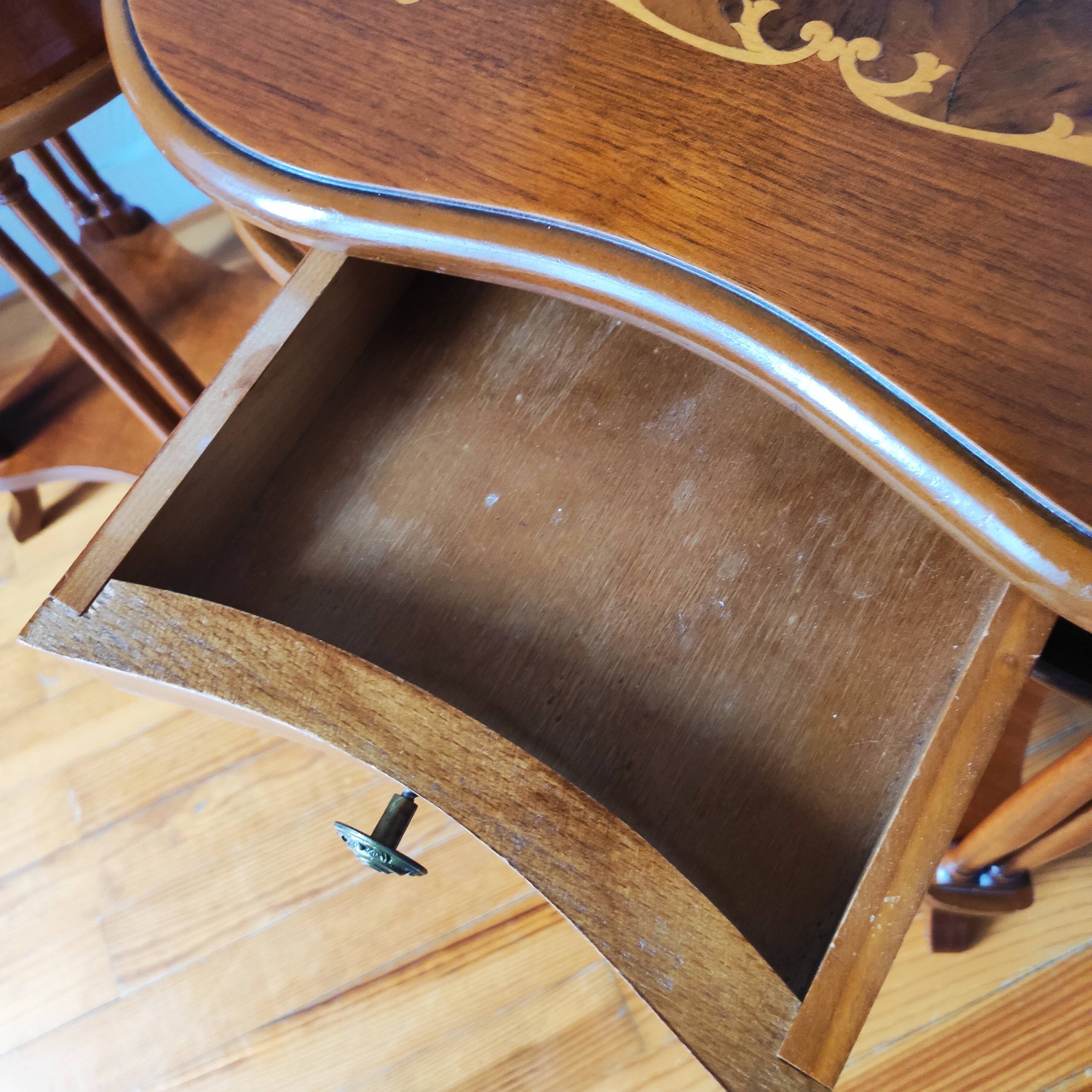Pair of classic bedside tables.