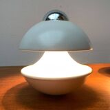 Table lamp or mushroom wall light from the German space age mid-century by Klaus Hempel for Kaiser Leuchten, 1970s, set of 2.