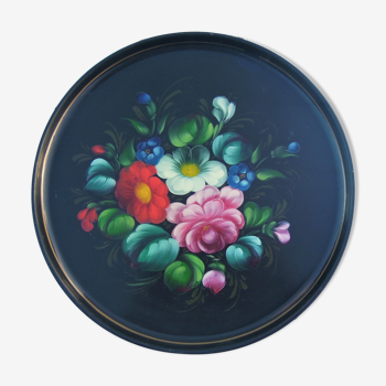 Russian painted tray