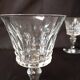 Set of 12 Baccarat Piccadilly Cut Crystal Red Wine Goblets