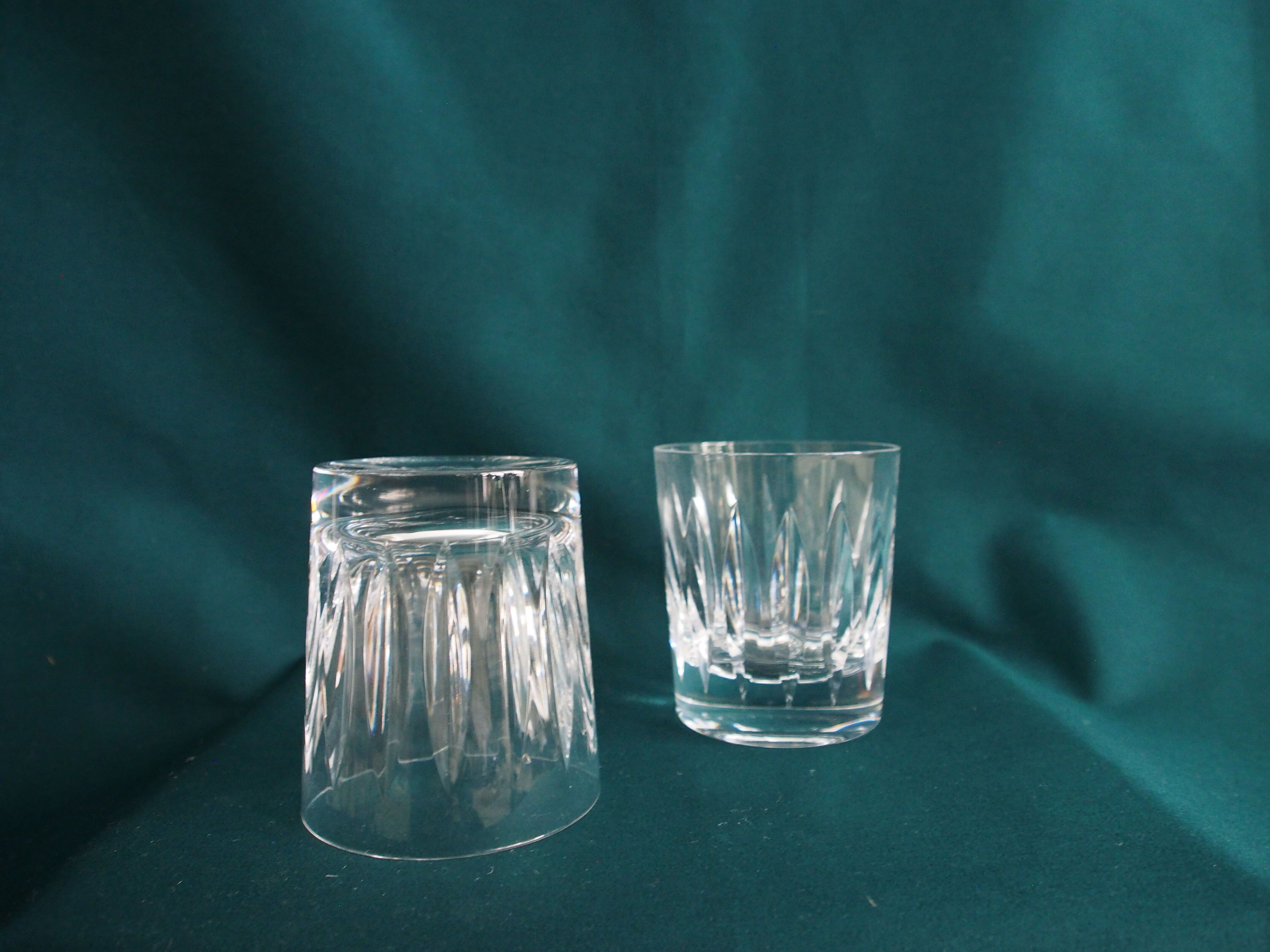Set de 8 verres à whisky en cristal Saint Louis
